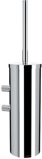 Verdi Metallisch Badezimmer Toilettenbürste Silber