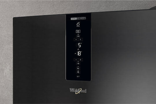 Whirlpool 367лт NoFrost В202.7xШ59.6xД67.8см. Черен W7X 93T KS