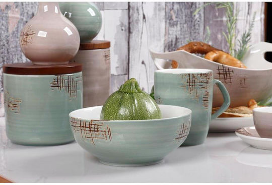 Cryspo Trio Country Mix Oil & Vinegar Set made of Porcelain with Flow 37.110.41