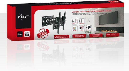 Art AR-24 AR-24 Wandhalterung für Fernseher mit Arm bis 60" und 80kg