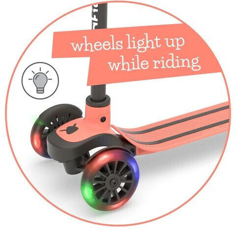 Chillafish Scuter Copii Scotti Glow 3 Roți Pentru 3+ Ani Glow Flamingo