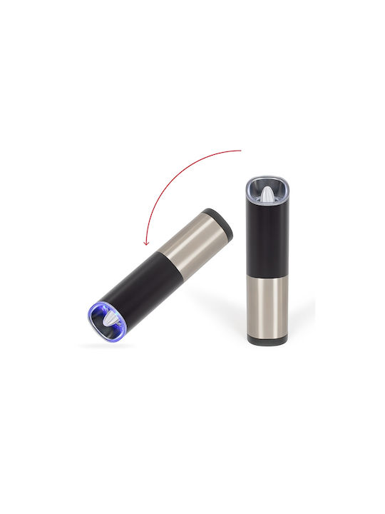 Livoo Ηλεκτρικός Μύλος Αλατιού Inox σε Μπλε Χρώμα 5.2cm