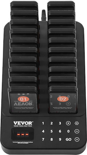 Wireless Ready Order Notification System for Restaurants 998 Channels 20 Devices Vevor Dcpqcqdrcpfx0k4qav2