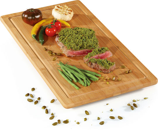 Zassenhaus Rectangular Bamboo Chopping Board White 49.5x28cm