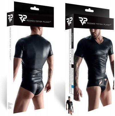 Boss Of Toys Regnes Секси Мъжки Топ Черен