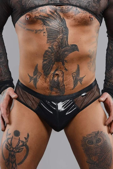 Boss Of Toys Mesh Herren Sexy Slip Schwarz