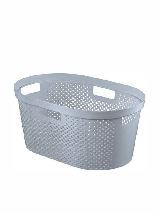 Curver Infinity Wäschekorb aus Kunststoff 59x38x27cm Gray