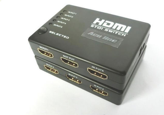 Aculine 5Port HDMI Суич SW-002