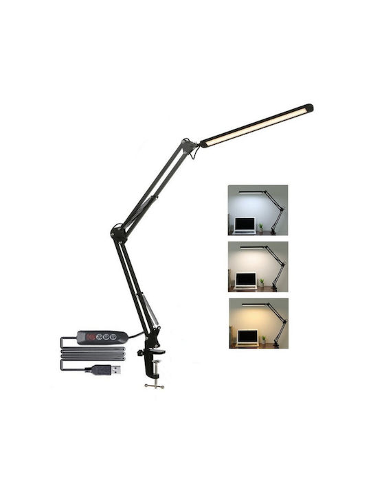 LED Schreibtischlampe in Schwarz Farbe