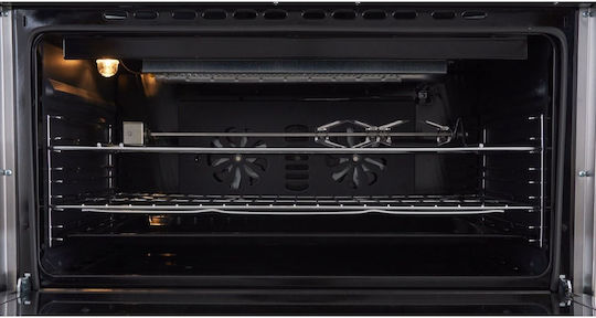 Din Gas 9905 SF Gasherd 115Es B90cm. Inox
