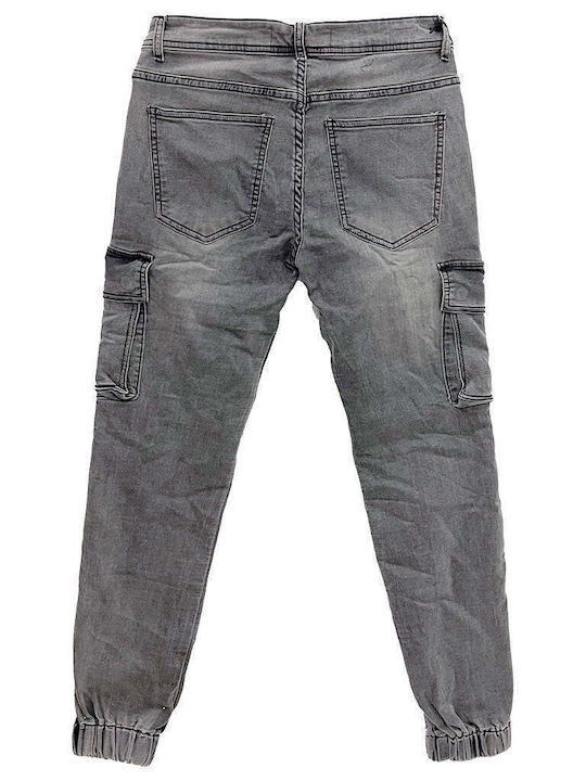 Ustyle Men's Jeans Pants Grey