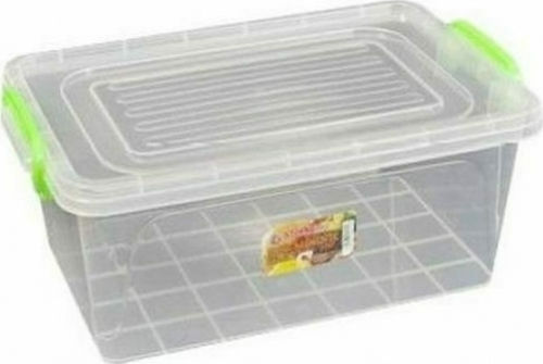 Next Cutie Sterk Kunststoff Aufbewahrungsbox mit Deckel Transparent 36.5x23x15.5cm 1Stück