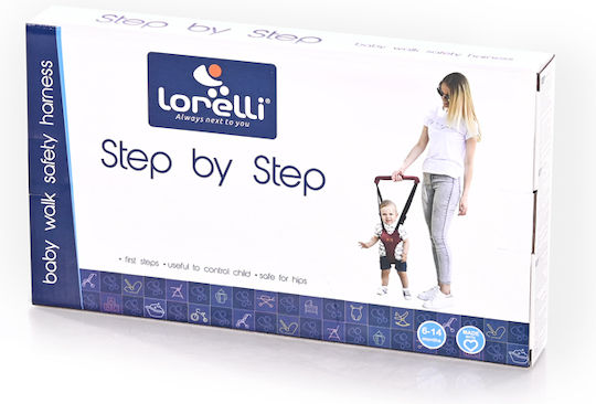 Lorelli Step By Step με Ιμάντα Στήριξης Μαύρος