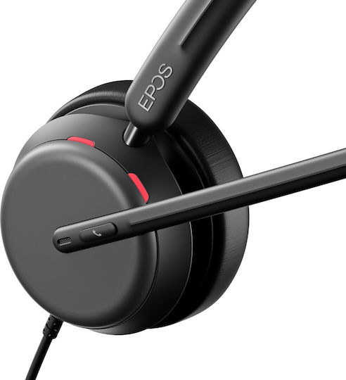 Epos Impact 860 Over Ear Multimedia Headphone with Microphone USB-C
