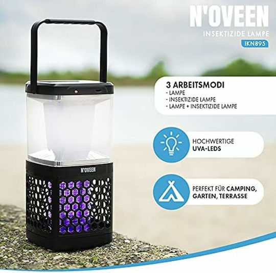N'Oveen Ηλιακή Εντομοπαγίδα Led 5W IKN895