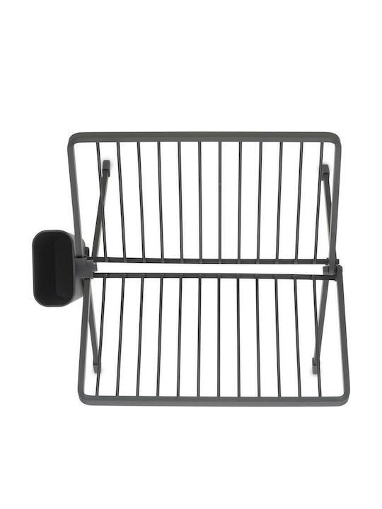 Brabantia Στραγγιστήρι Νεροχύτη Μεταλλικό Γκρι 31.5x33x36cm