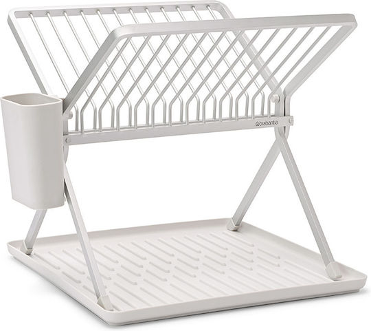 Brabantia Στραγγιστήρι Νεροχύτη Μεταλλικό Γκρι 31.5x33x36cm