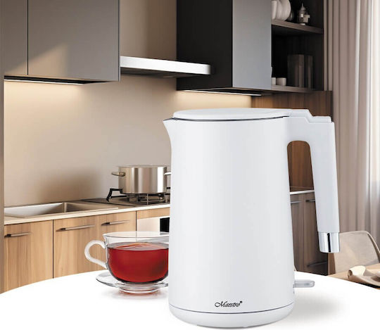 Maestro MR-026 Βραστήρας 1.7lt 1800W Λευκός