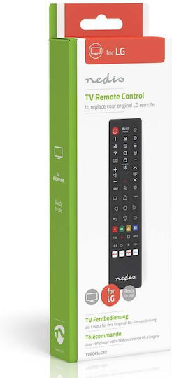 Nedis Съвместим Дистанционно управление за телевизор TVRC45LGBK за Τηλεοράσεις LG