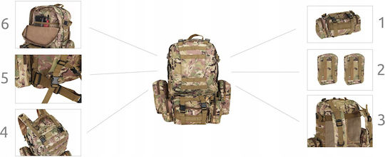 Rucsac Militar Rucsacuri Variație grecească 48.5lt