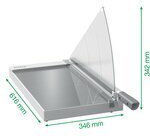 Leitz Mașină de tăiat de birou Ghilotină De birou 45.7cm pentru foi de dimensiune până la A3