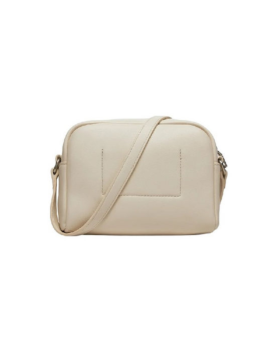 Calvin Klein Sculpted Camera Women's Bag Crossbody Beige