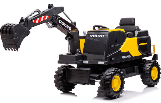 Kids 12V Electric Excavator Yellow