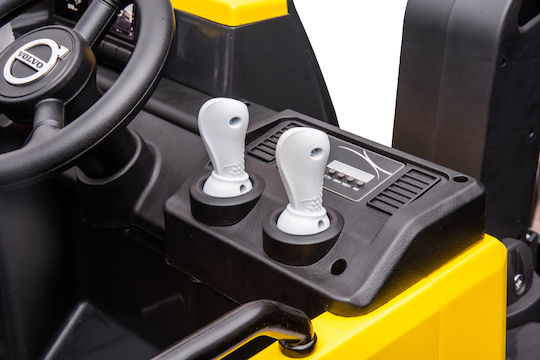 Kids 12V Electric Excavator Yellow
