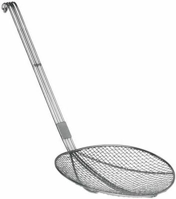 Hendi La mică adâncime Lingură Spider Strainer Cu găuri din Oțel inoxidabil Argint 48cm 1buc