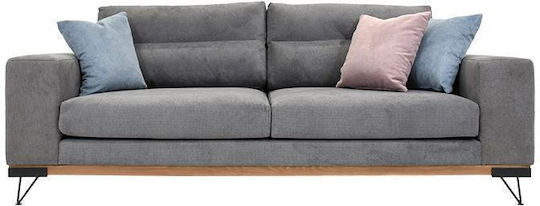 Living Room Furniture Set 3-Seater & 2-Seater Gray