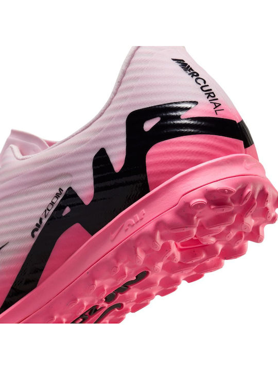 Nike Mercurial Vapor 15 Academy Футболни Обувки с Гумена Подметка Бяло / Ярко Малиново / Черно