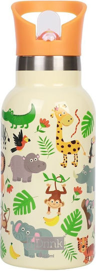 Children's Stainless Steel Thermos Animal Design 350 Ml