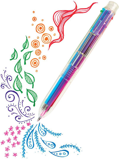 Pix Multicolor Gel 6 Colors Retractable Mechanism