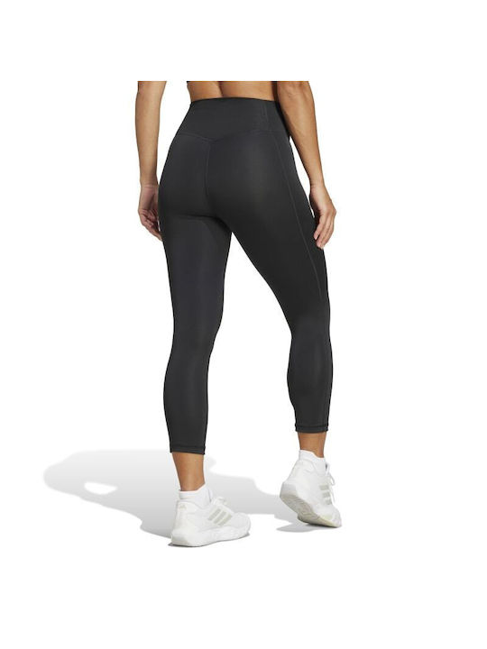 adidas Women's Capri Legging High Waisted Black