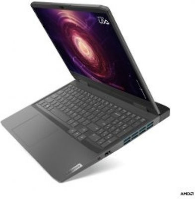 Lenovo LOQ 15APH8 15.6" IPS FHD 144Hz (Ryzen 5-7840HS/16GB/512GB SSD/GeForce RTX 4050/W11 Acasă) Furtună gri (Tastatură GR)