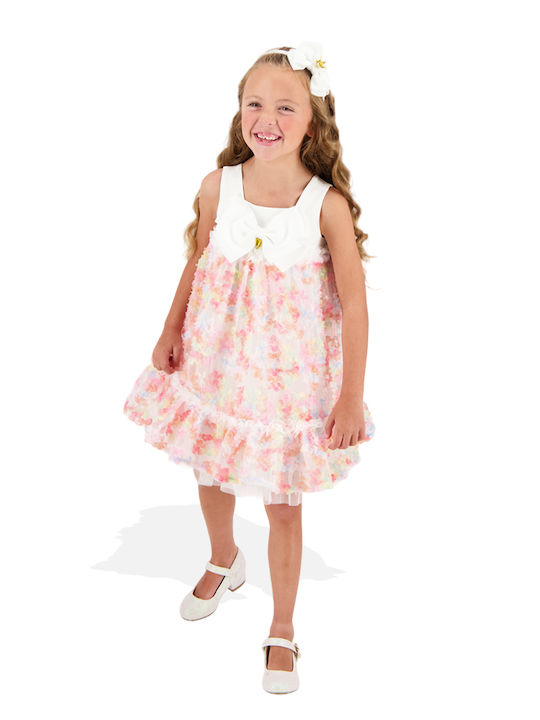 Angel's Face Donatella Kids Dress Sleeveless Multicolour