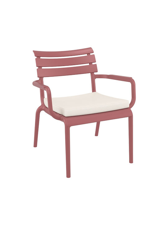 Siesta Exclusive Garden Chair Cushion Ecru 48x50cm.