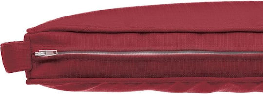 Hesperide Αδιάβροχο Μαξιλάρι Καρέκλας Κήπου H-S Korai Burgundy 40x40εκ.