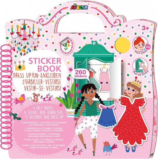 Avenir Stickers Dress Up Fun for Children 3+ years Years