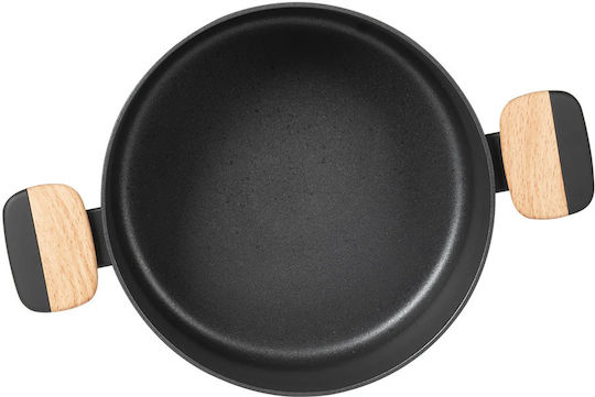 General Trade Tiefer Topf aus Aluminium 24cm