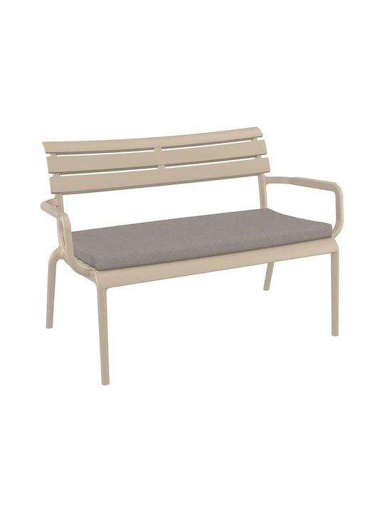Siesta Exclusive Μαξιλάρι Καναπέ Κήπου Paris Καφέ 50x100εκ.