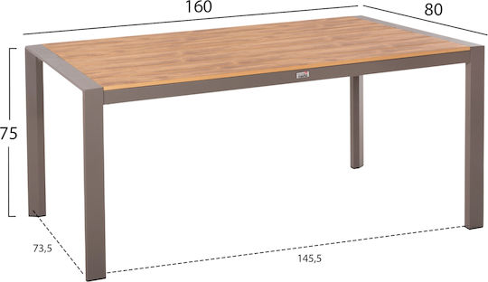 Tisch Stabil 160x80x75cm