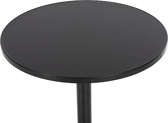 Tisch Café für kleine Außenbereiche Stabil Goss Black 34x34cm