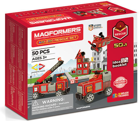 Magformers Μαγνητικό Παιχνίδι Κατασκευών Rescue