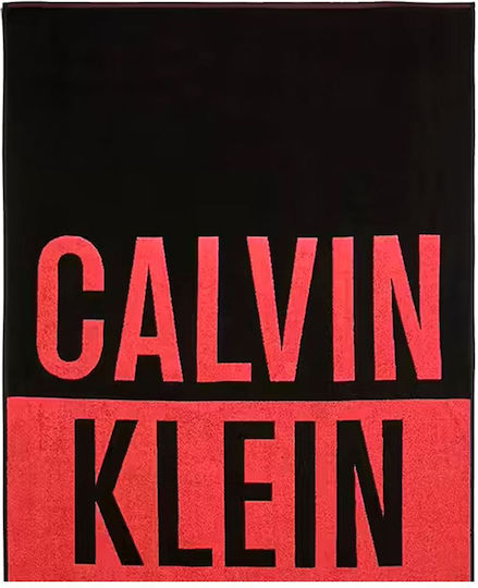 Calvin Klein Πετσέτα Θαλάσσης Βαμβακερή 90x170εκ.