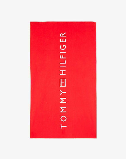 Tommy Hilfiger Strandtuch Rot