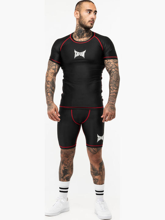 Αθλητικό T-shirt Black/white/red