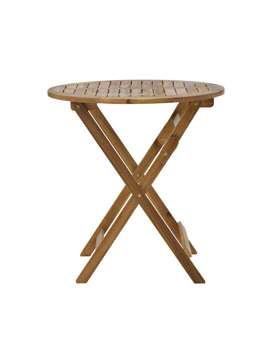 Set Sala De Mese Pentru Spații Exterioare Mici Elijie-carpuva Natural 3 Piese