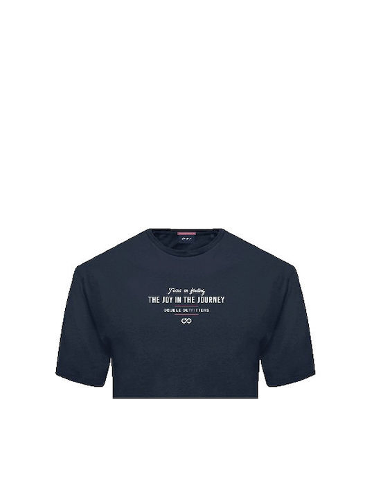 Double T-shirt Navy Blue