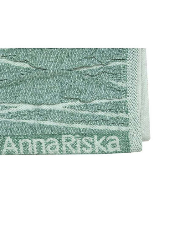 Anna Riska Πετσέτα Χεριών Nefeli 30x50εκ. Mint Βάρους 600gr/m²